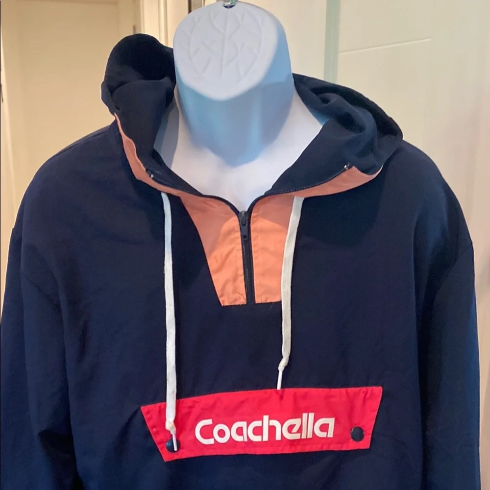 Black and Blue Windbreaker - Picture 2 of 5